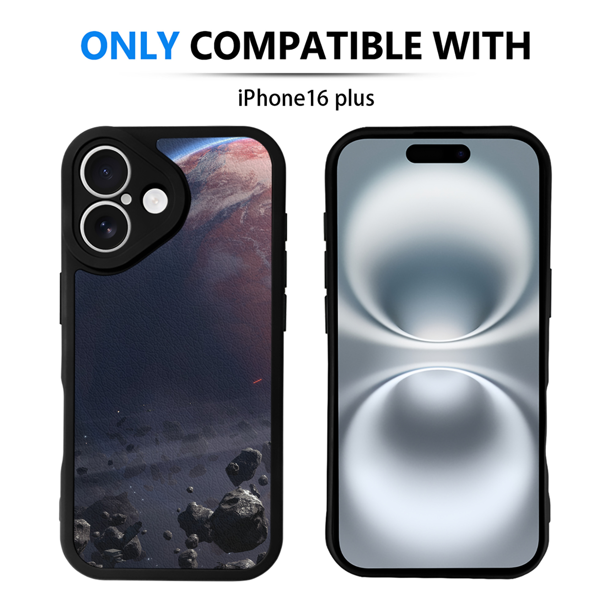 （画像用） スター・ウォーズ Star Wars 【iPhone 16シリーズ対応】シリコンスマホケース（レザー調） 材質：シリコン